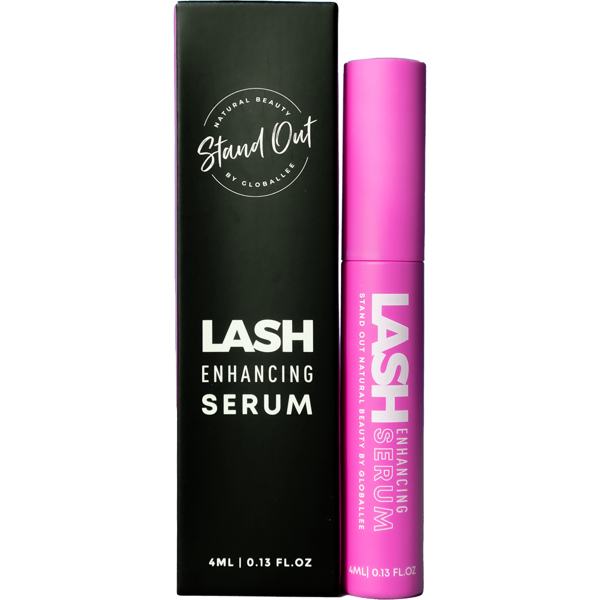 globallee lash enhancing serum, lash serum, lash serum before and after, lash serum, stand out lash serum